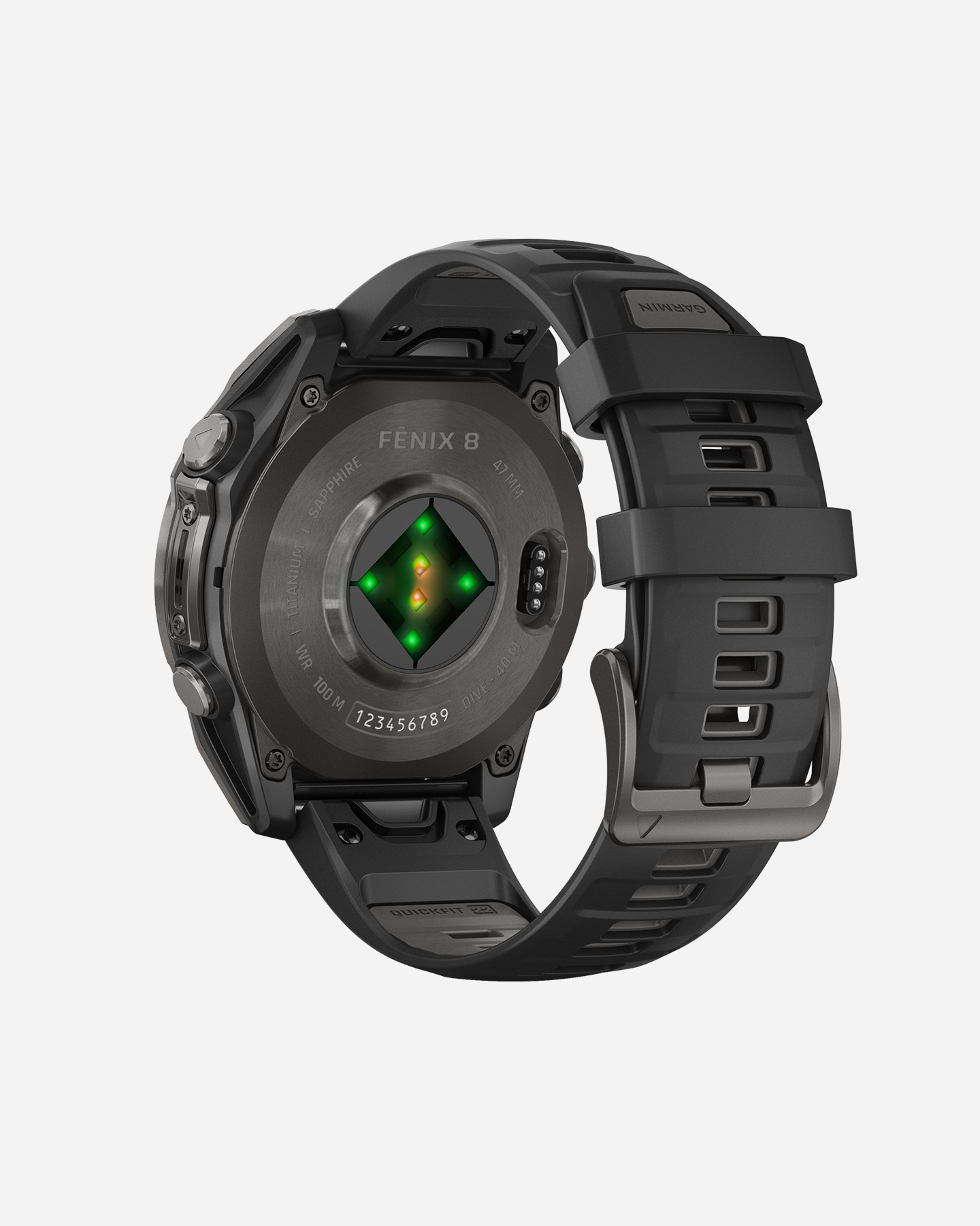 Garmin Fenix 8 Amoled 47mm Sapphire Multifunction Watch 010-02904-21