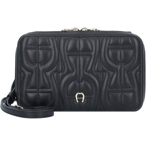 AIGNER Fashion Clutch Tasche Leder 20 cm