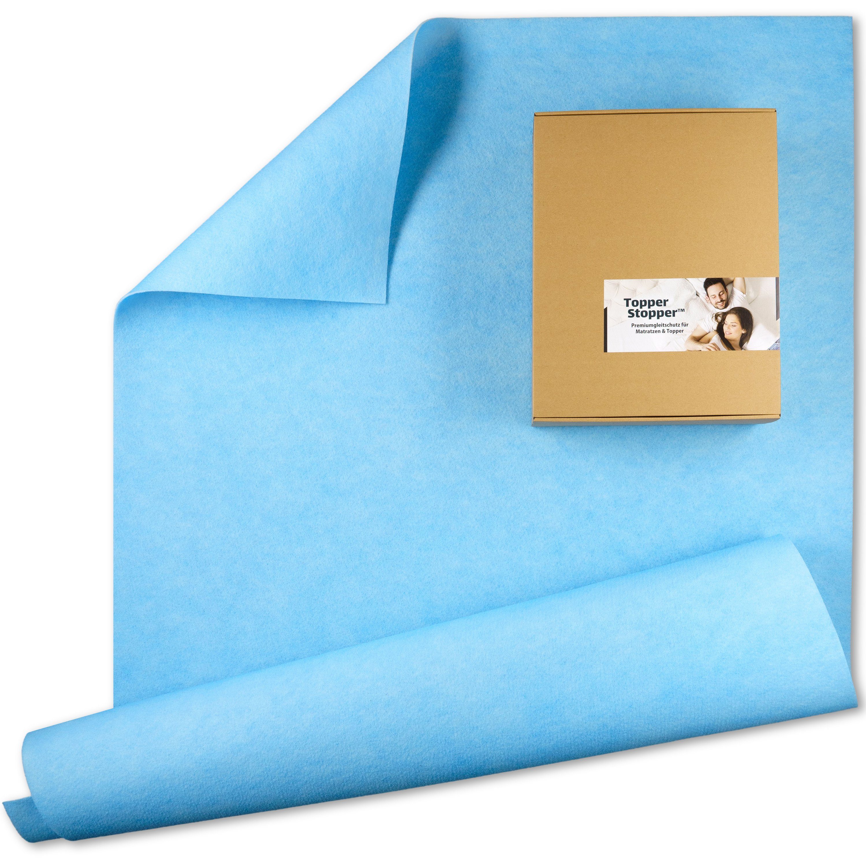 Matratzenschoner Topper Stopper, Antirutschmatte Boxspringbett & Matratze Topper Stopper, Ohne Weichmacher, Ohne PVC, Ohne Lösungsmittel, Allergikergeeignet