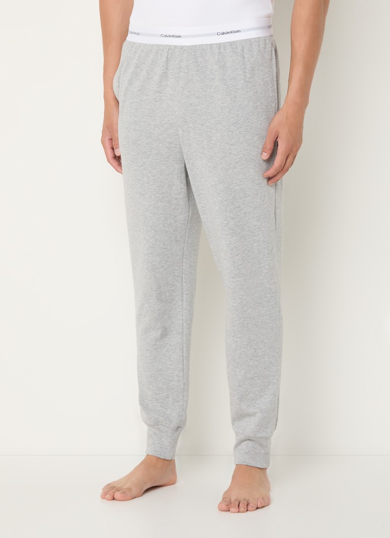Calvin Klein Tapered fit lounge pants with logo band