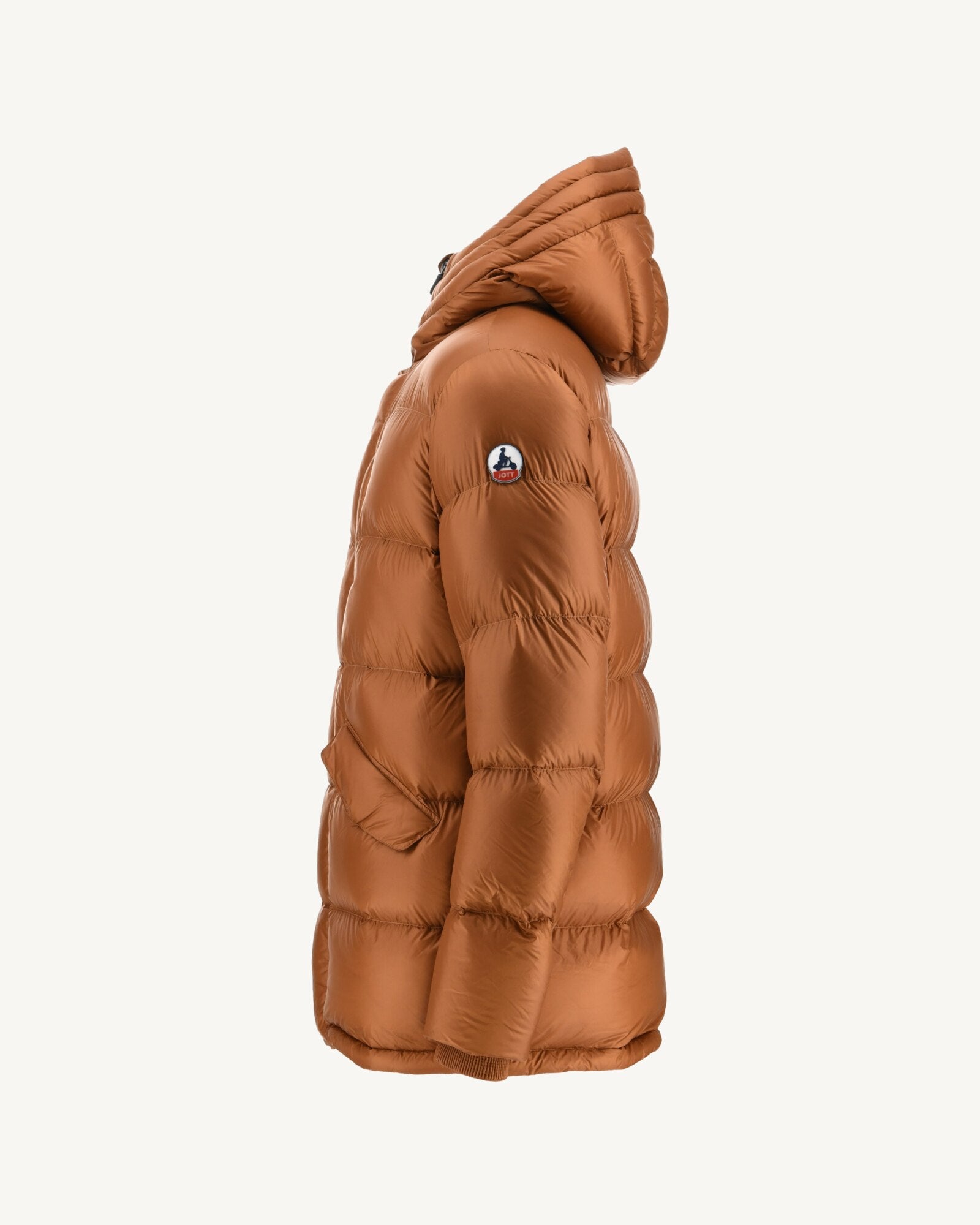 Doudoune à capuche Grand Froid Caramel Dakhla