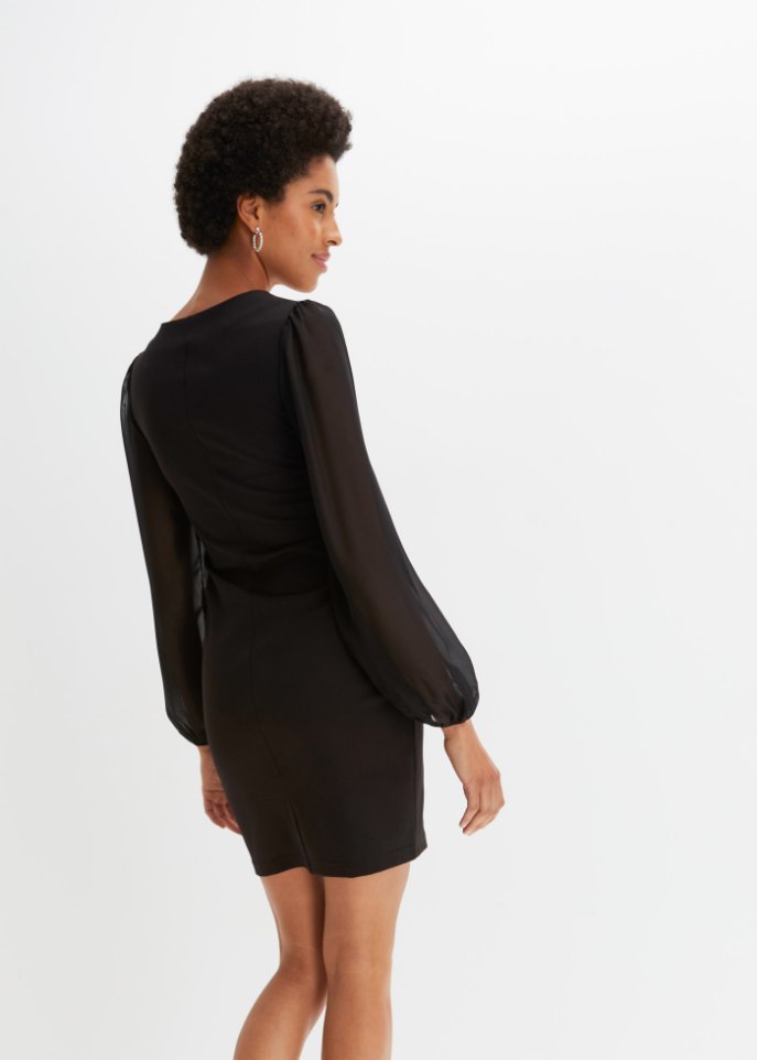 Kleid mit Mesh