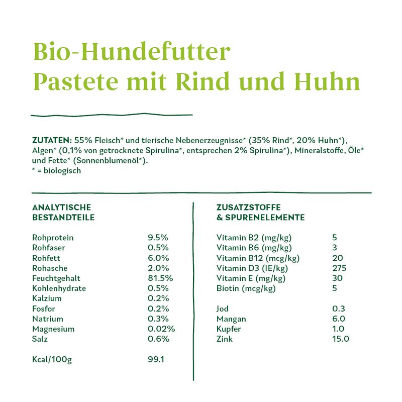 Sparpaket Yarrah Bio Paté 36 x 150 g