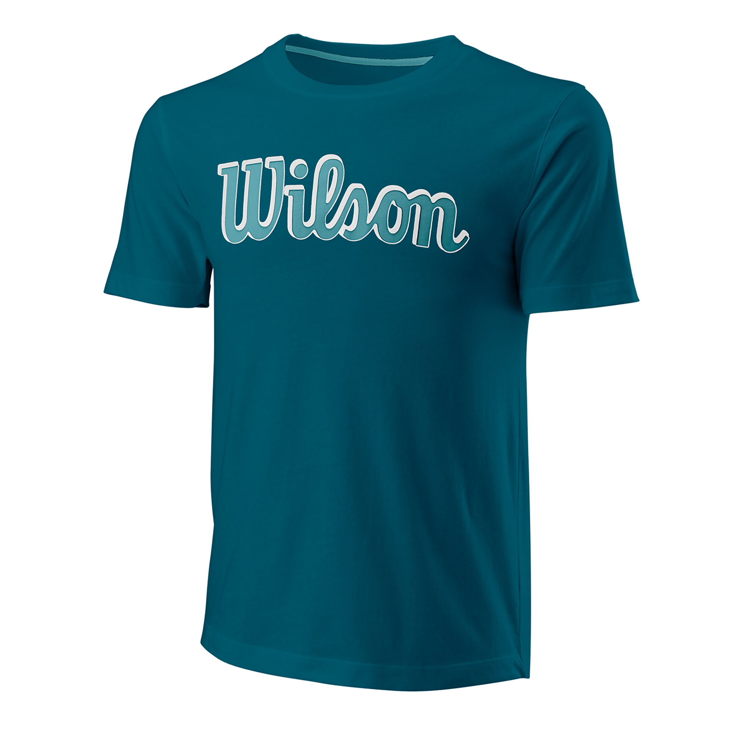 Script Eco Slimfit T-Shirt Herren - Petrol