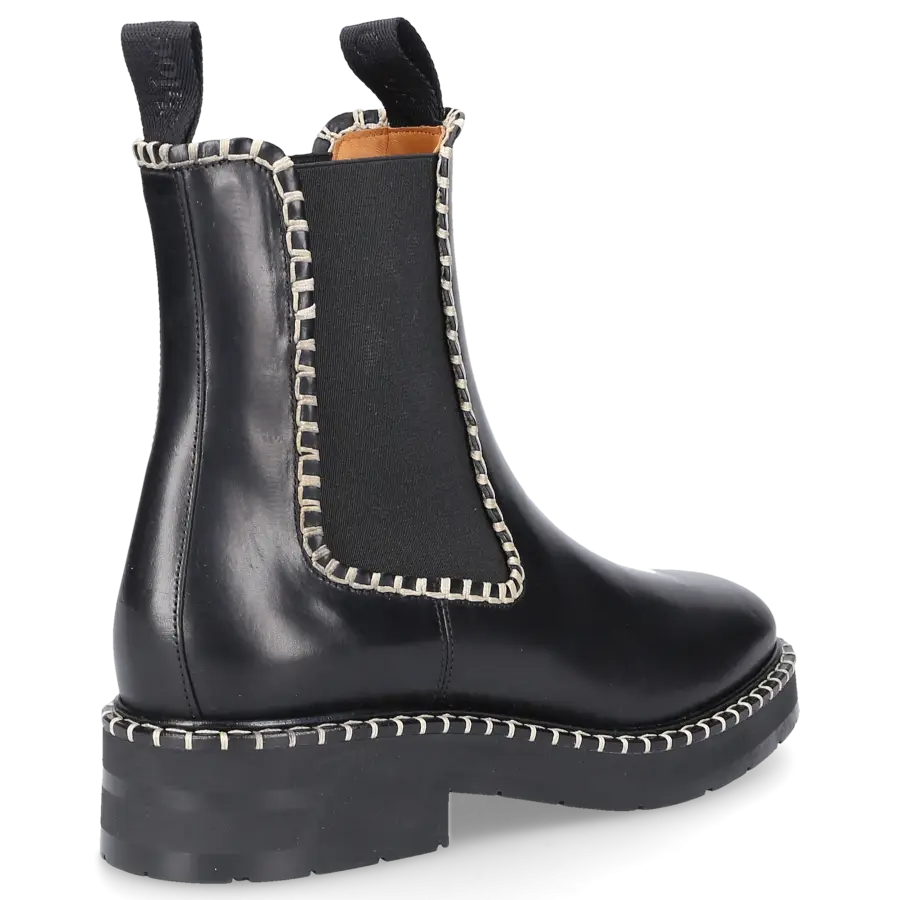 Chloé - Chelsea Boots NOUA Kalbsleder - schwarz