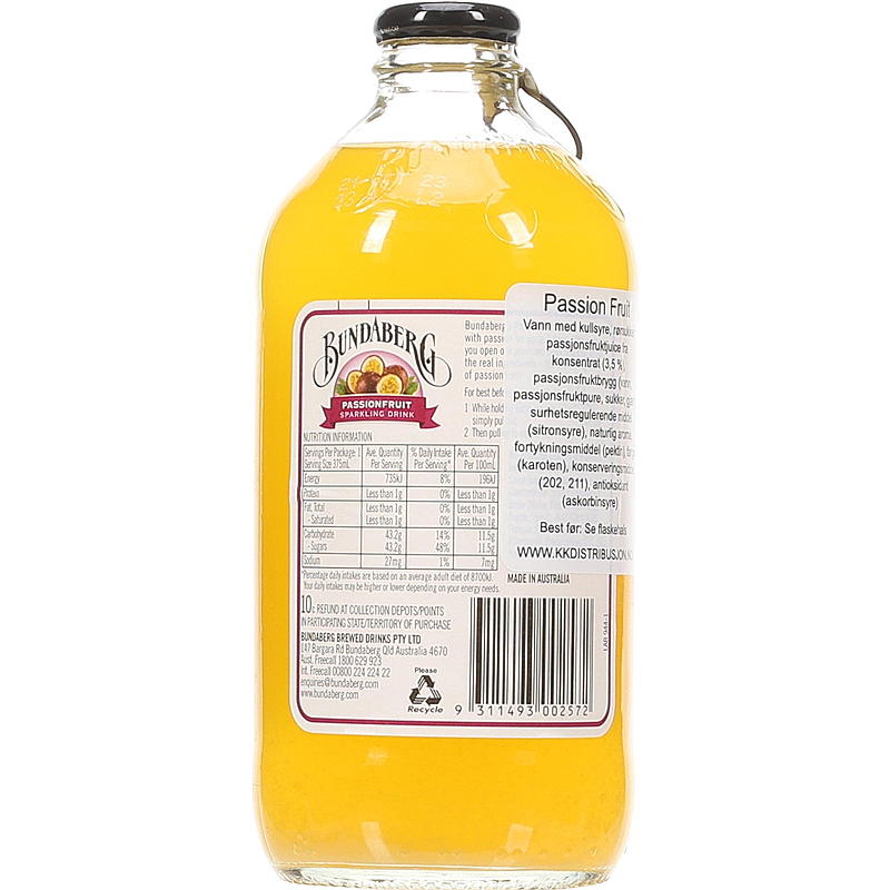 Bundaberg Bundaberg 375 ml Passion