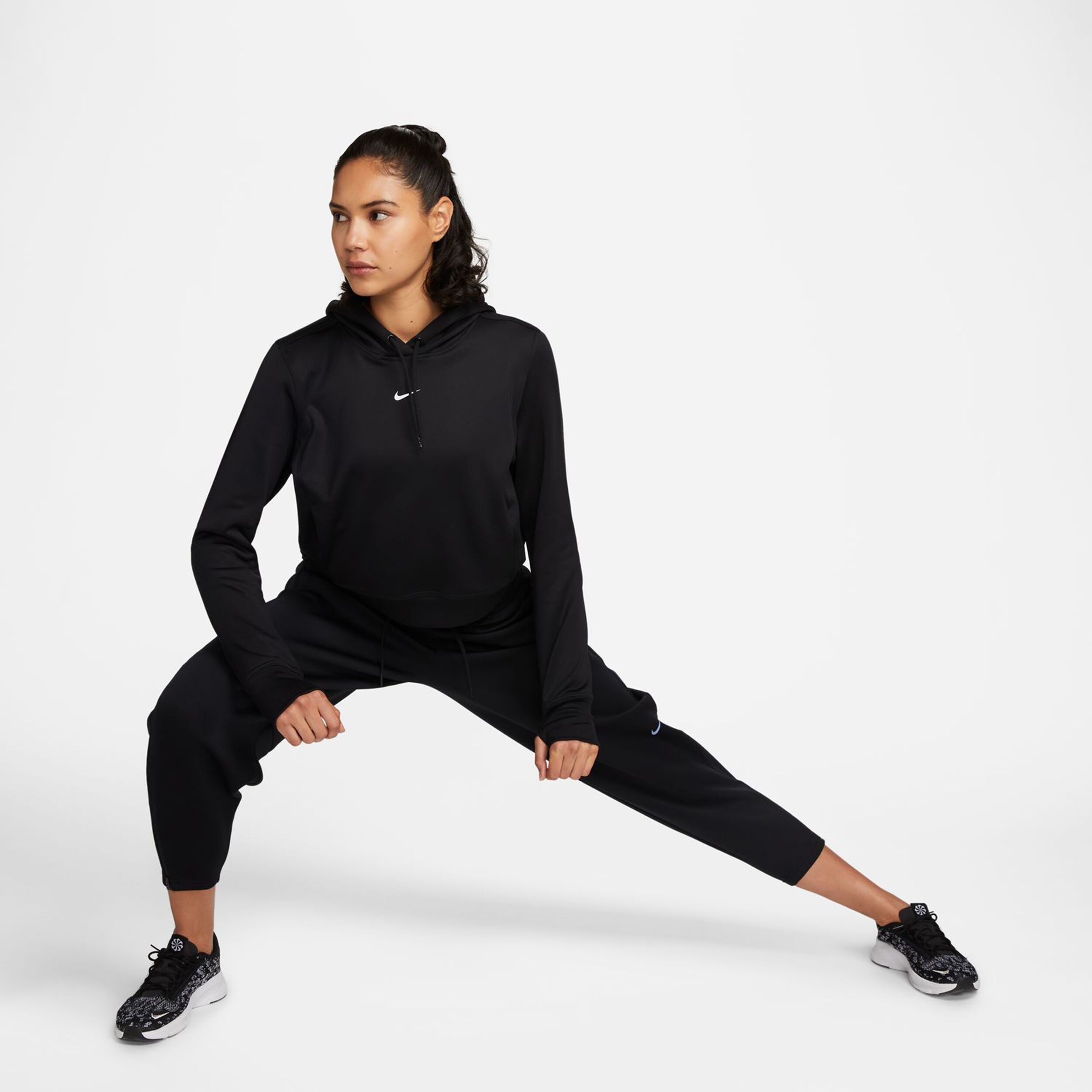 Therma-Fit Hoody Damen - Schwarz