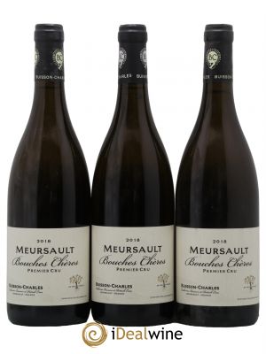 Meursault 1er Cru Bouches Chères Buisson-Charles (Domaine)  2018 - Lot de 3 Bouteilles