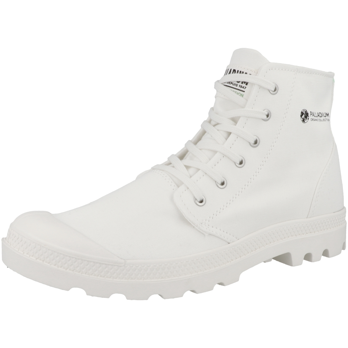Palladium Pampa Hi Organic II Schnürboots weiss