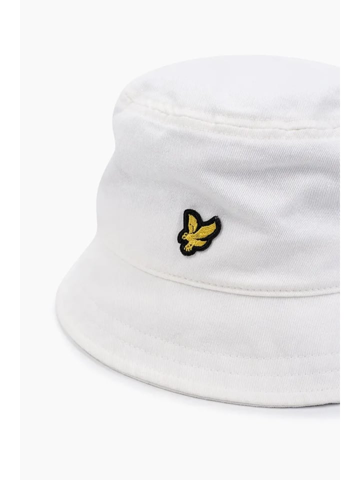 Lyle & Scott Bucket Hat in Weiß günstig kaufen onesize
