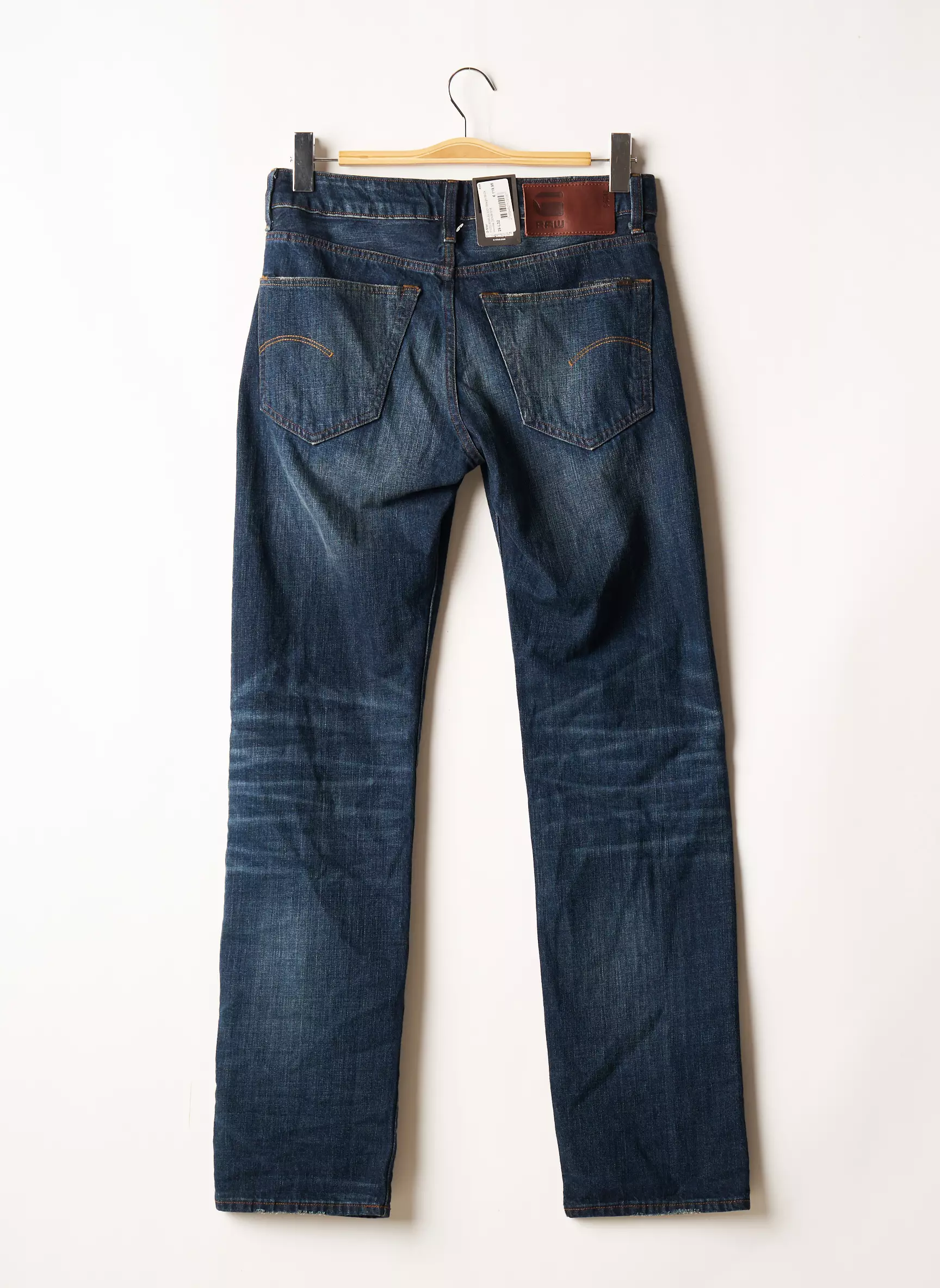 G Star Jeans Coupe Droite Homme couleur bleu