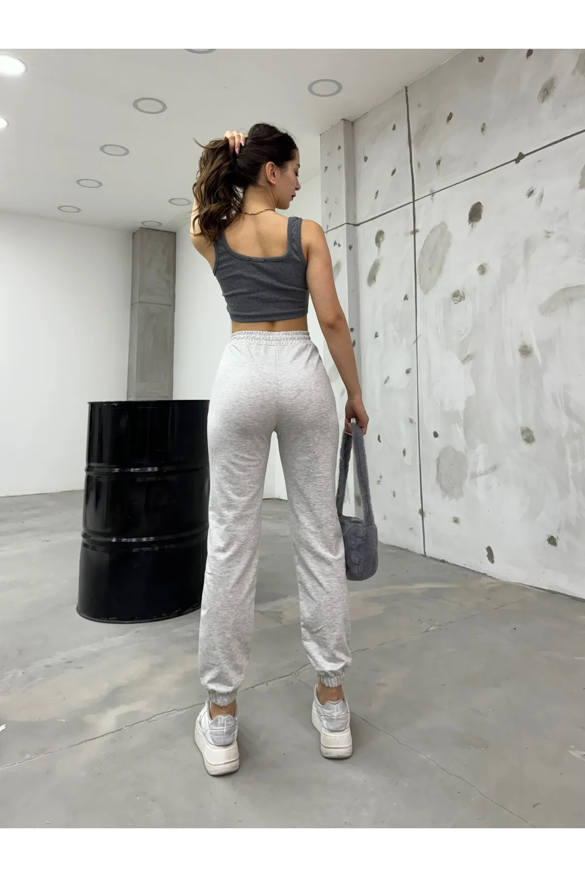 BİKELİFE  Jogginghose - Grau - Slim