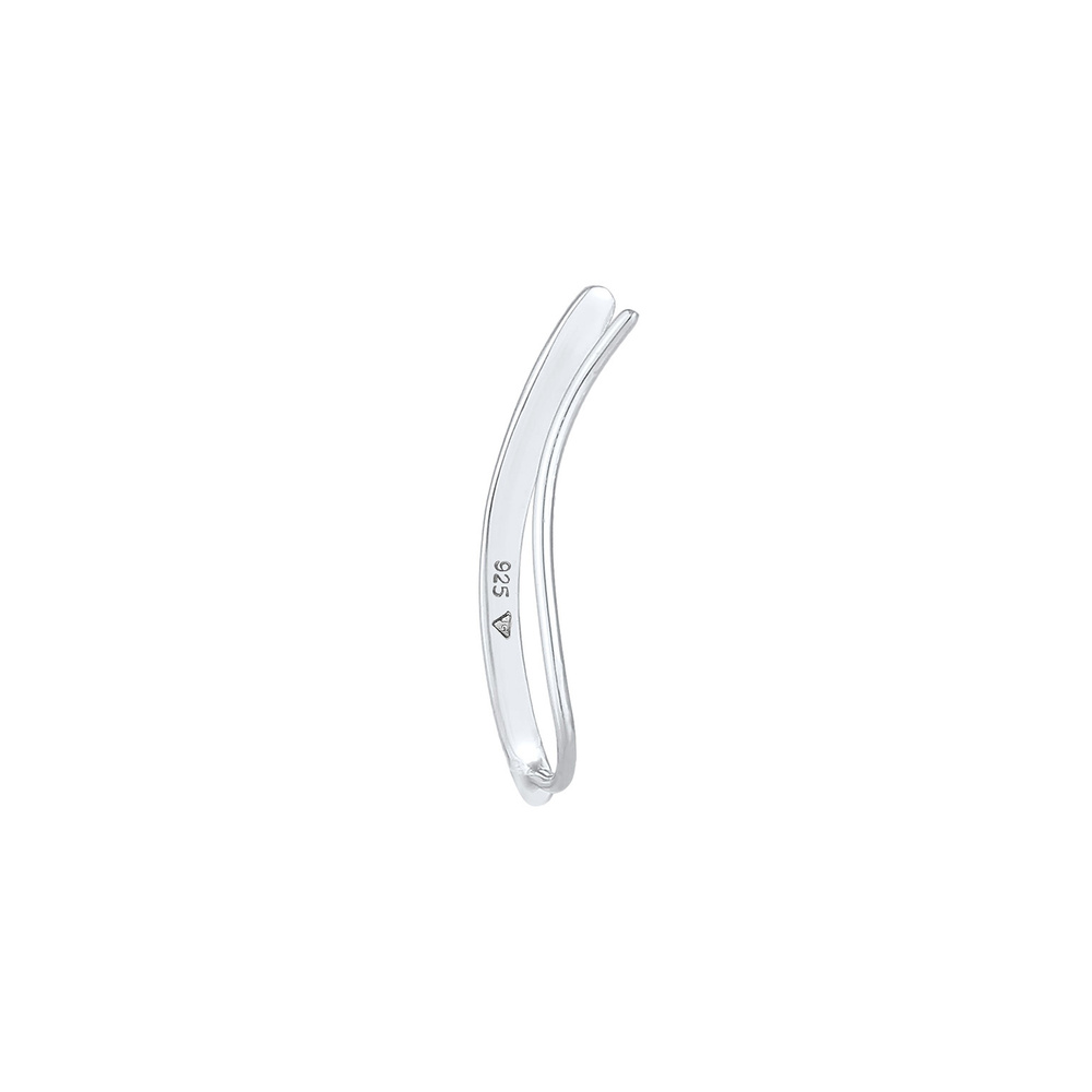 Elli Elli Boucles d'Oreilles Femmes Simple Earclimber Bombé Tendance Basique Blogueur  Boucles d'oreilles