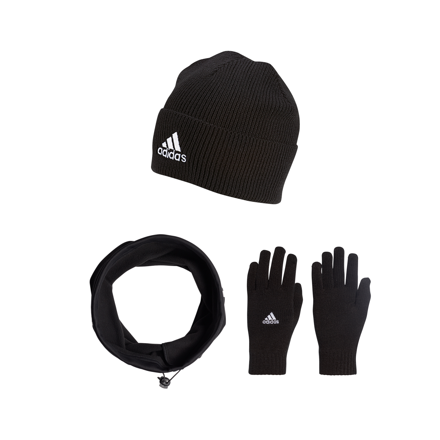 adidas Tiro 3er Winter Set Schwarz