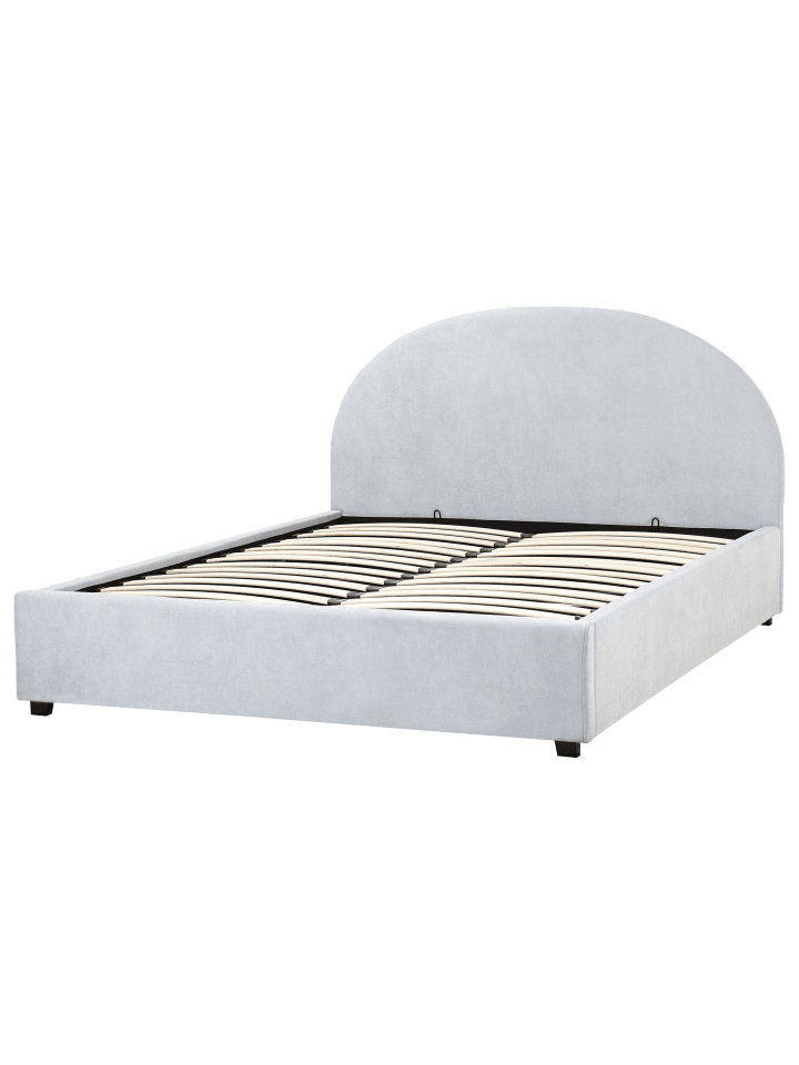 Beliani Doppelbett VAUCLUSE in Blau - (W) 174 x (H) 112 x (L) 214 cm günstig kaufen onesize
