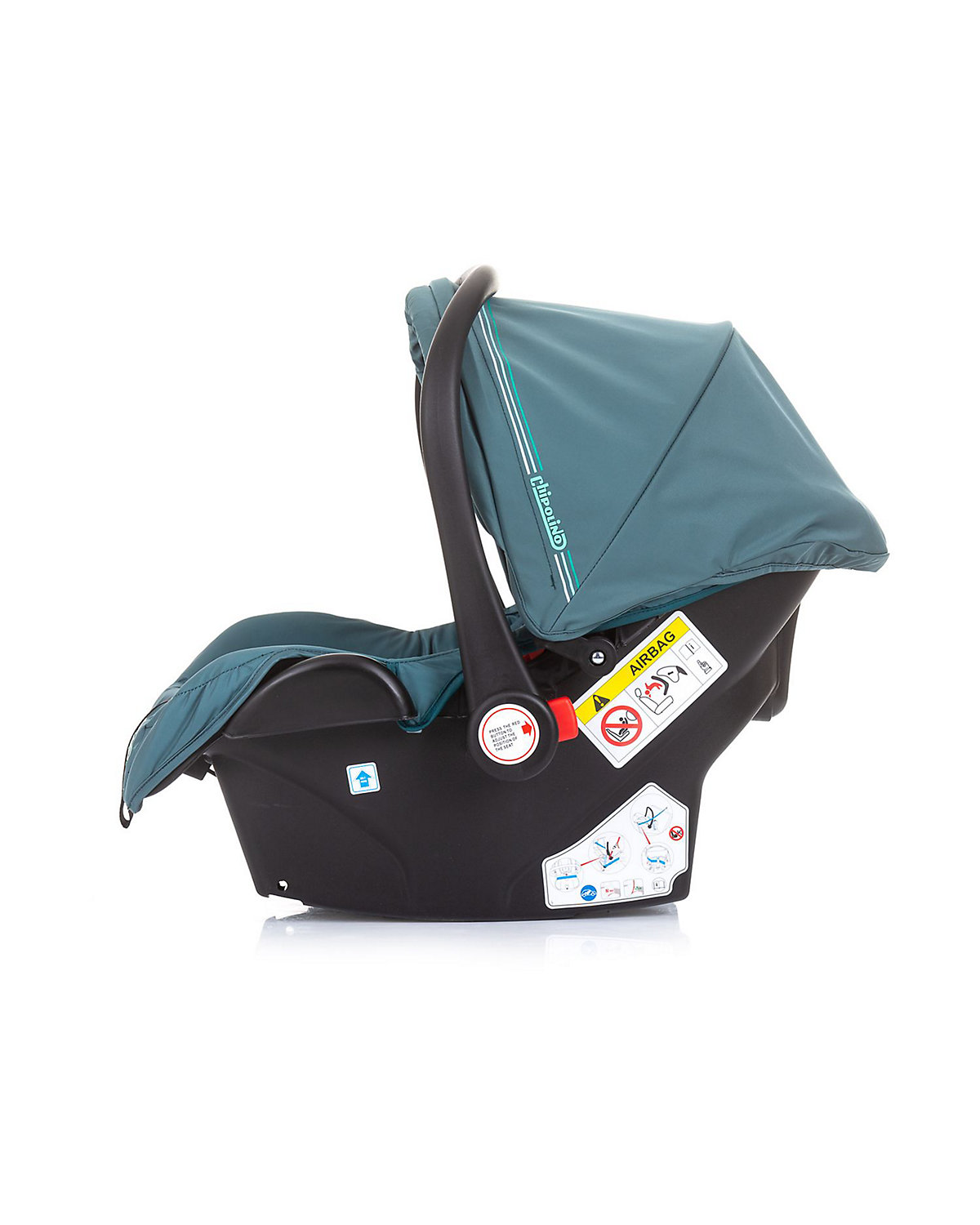 Babyschale Misty Gruppe 0+ (0-13 kg) Kissen, 3-Punkt-Gurt, Sonnendach Kindersitze