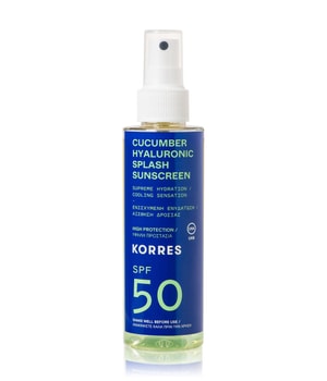 KORRES Cucumber Hyaluronic Splash SPF50 Sonnenspray-150 ml