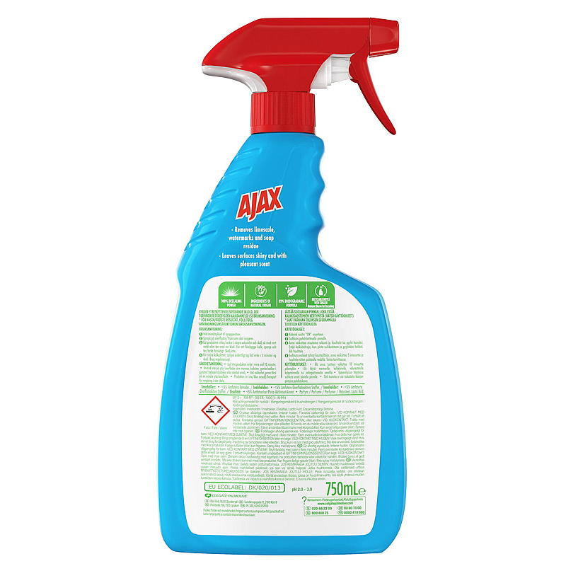Ajax Ajax spray 750 ml Shower Power