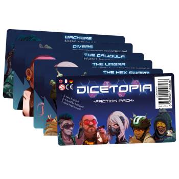 Dicetopia Faction Pack (Erw.) (deutsch/franz./engl.)