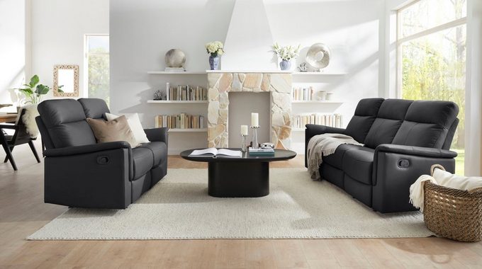 Home affaire 2-Sitzer Southbrook, mit manueller und elektrischer Relaxfunktion