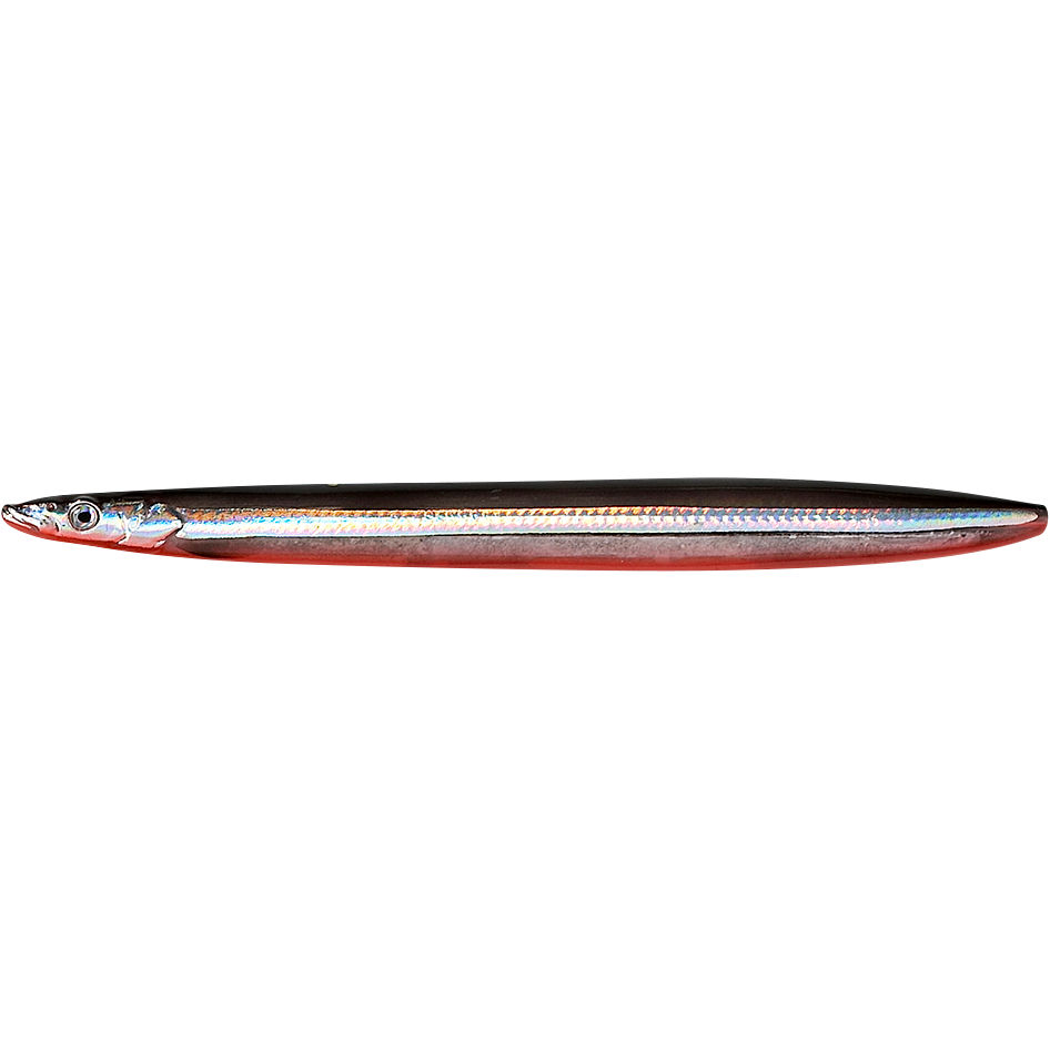 Savage Gear Meerforellenköder 3D Soft Line Thru (Black Red)