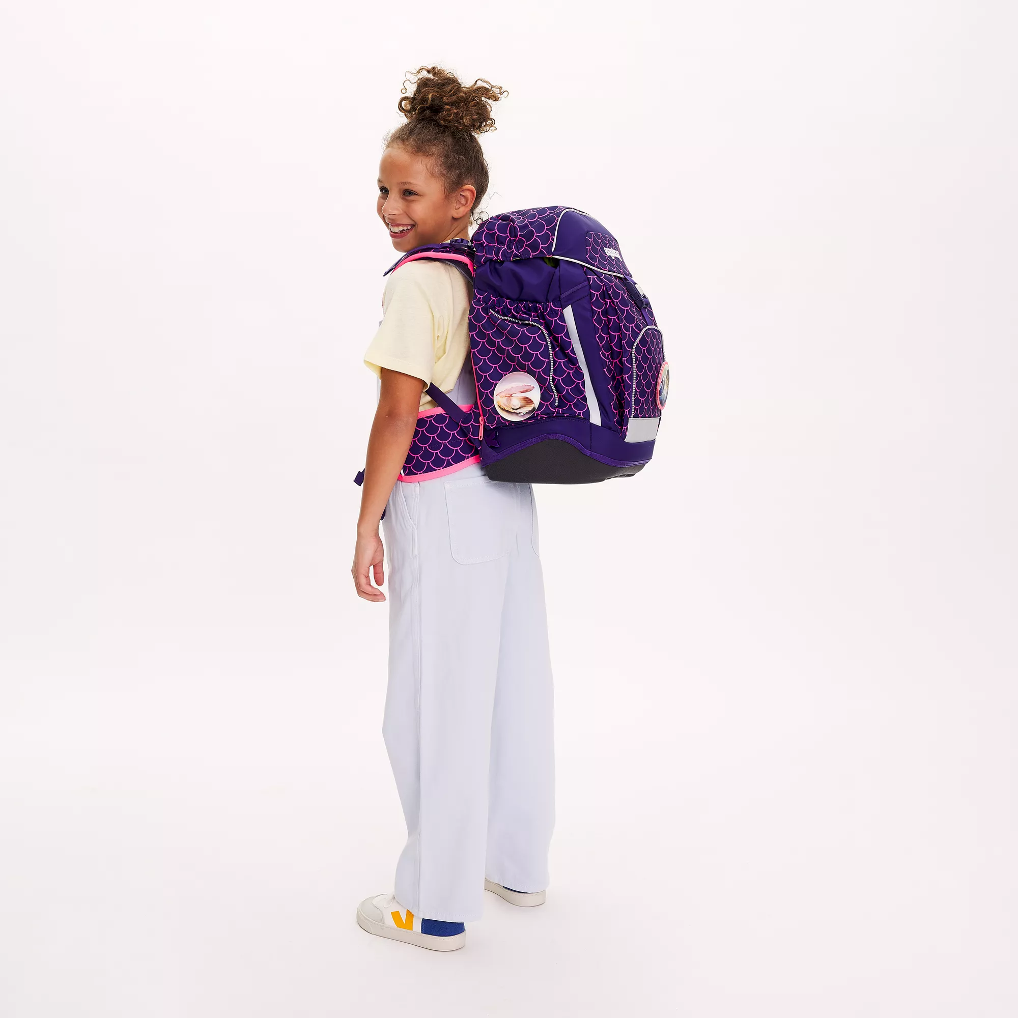 ergobag Maxi Schulrucksack-Set Perlentauchbär
