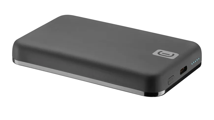Cellularline MagSafe Wireless Power Bank MAG 5000 BLACK