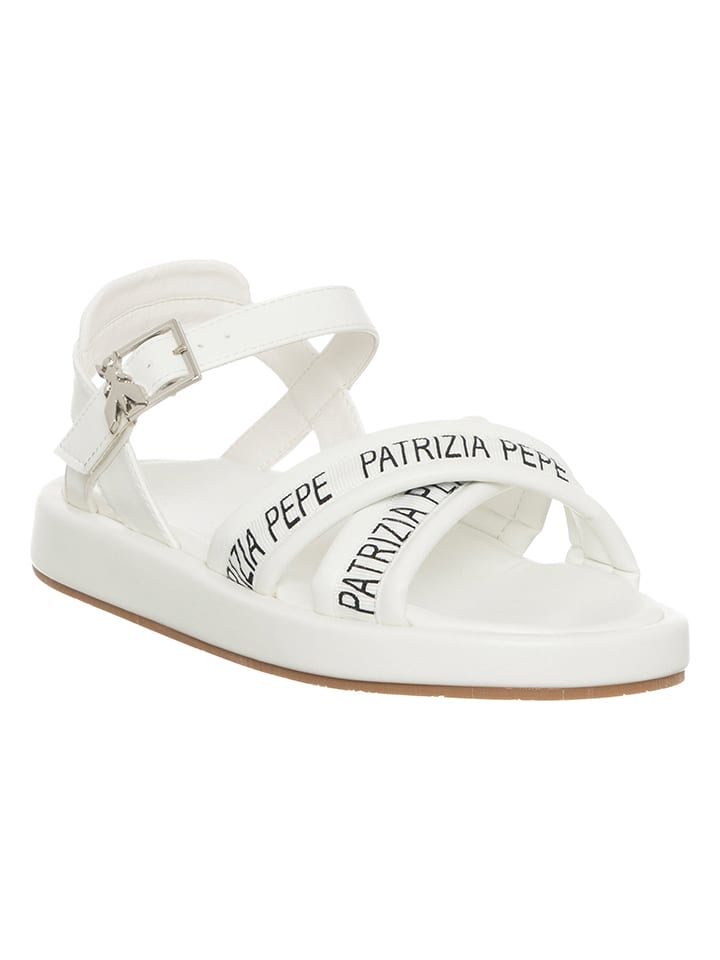 Patrizia Pepe Sandalen in Weiß günstig kaufen
