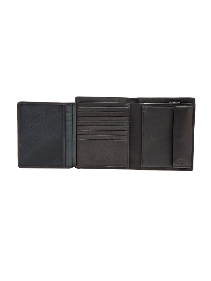 Strellson Billfold 'Carter Tanner in Schwarz' günstig kaufen onesize