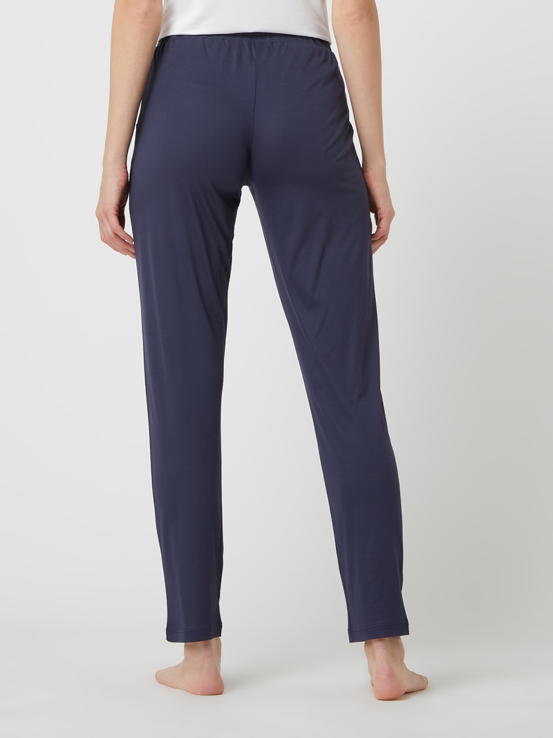 Lounge-Hose aus Modal in marineblau