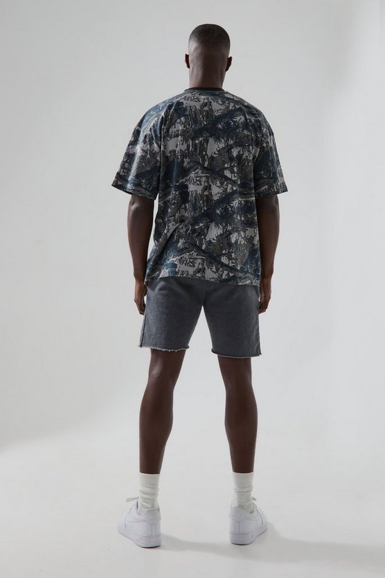 Man Active La Lift Club Camouflage T-Shirt-Set