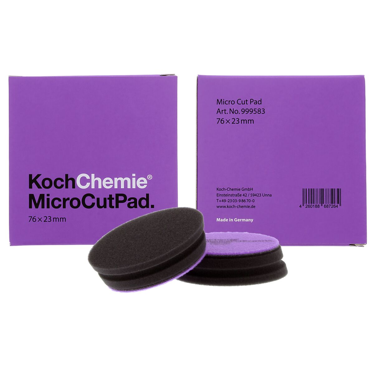 Koch Chemie Micro Cut Pad Polierschwamm Ø76-90mm lila