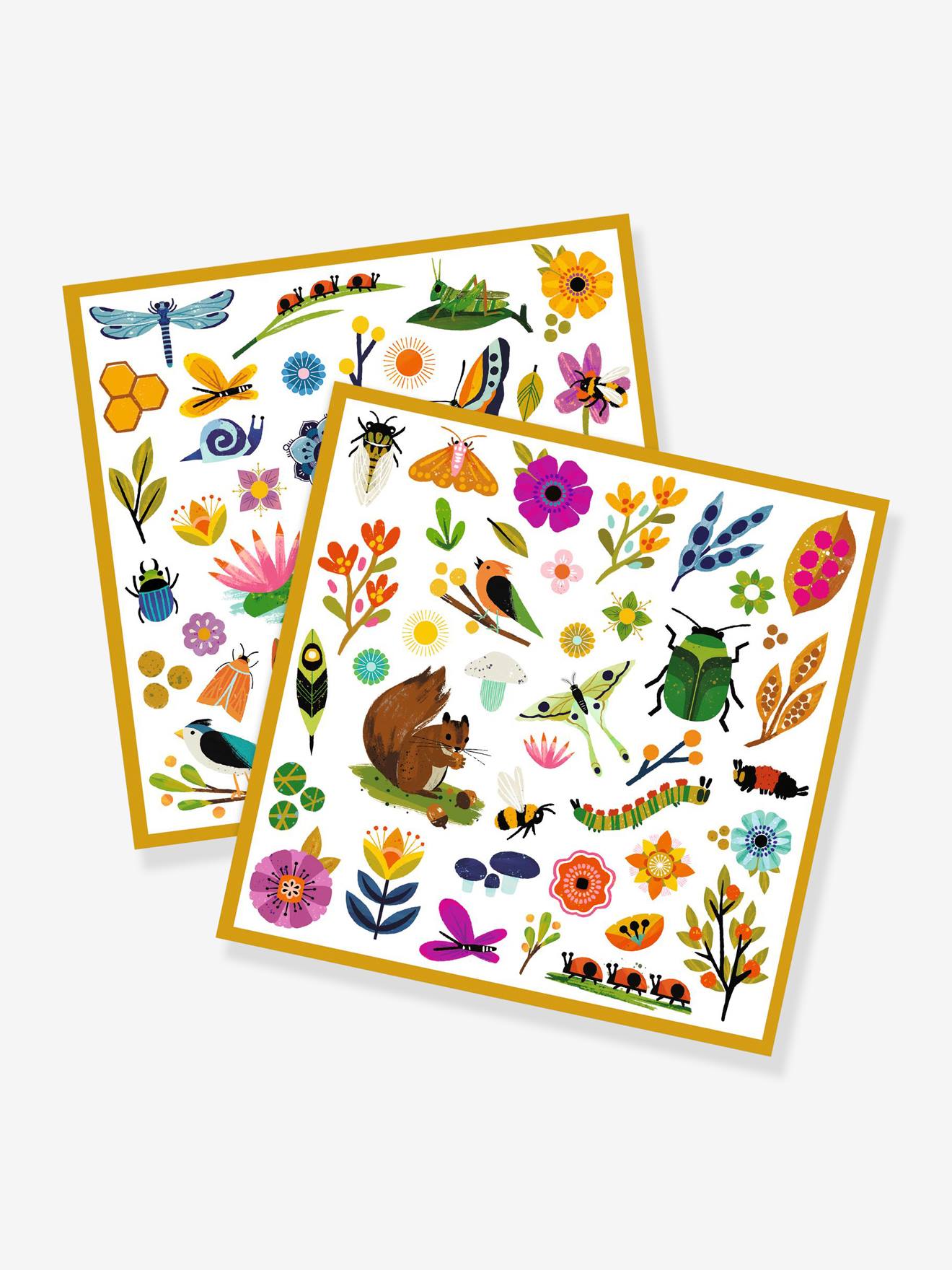 Djeco 160 Sticker GARTEN DJECO - orange
