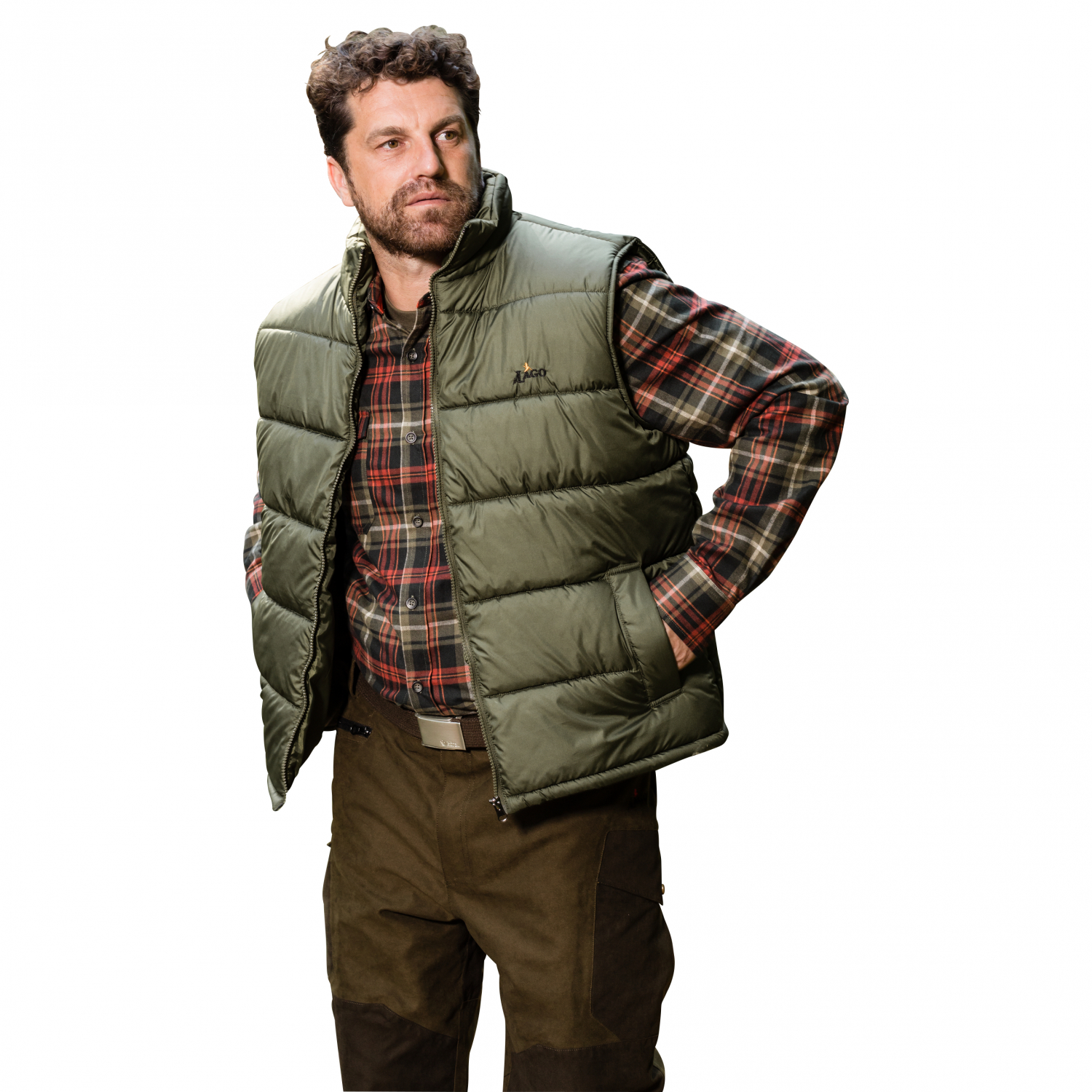 il Lago Basic Herren Thermo Steppweste Finley