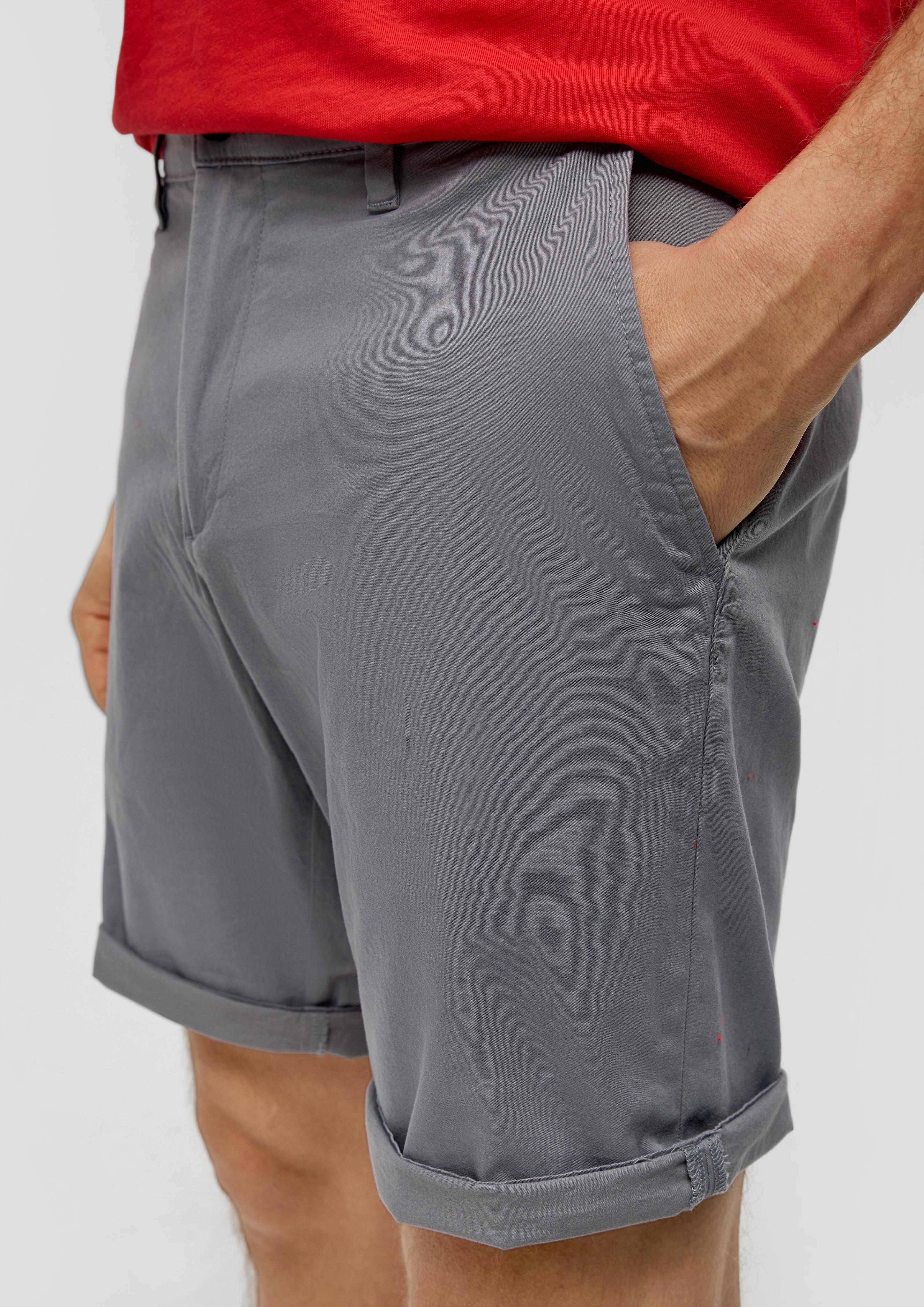 Slim Fit: Bermuda aus Baumwollstretch  2143799-9500