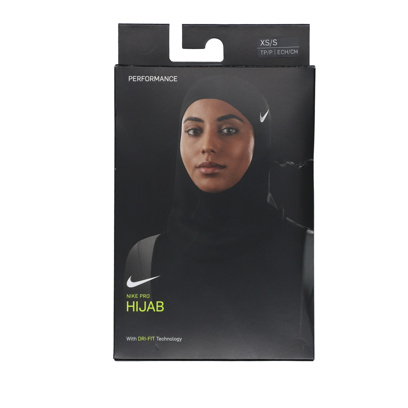 Nike Hijab 2.0 Kopftuch Muslima Schwarz F010