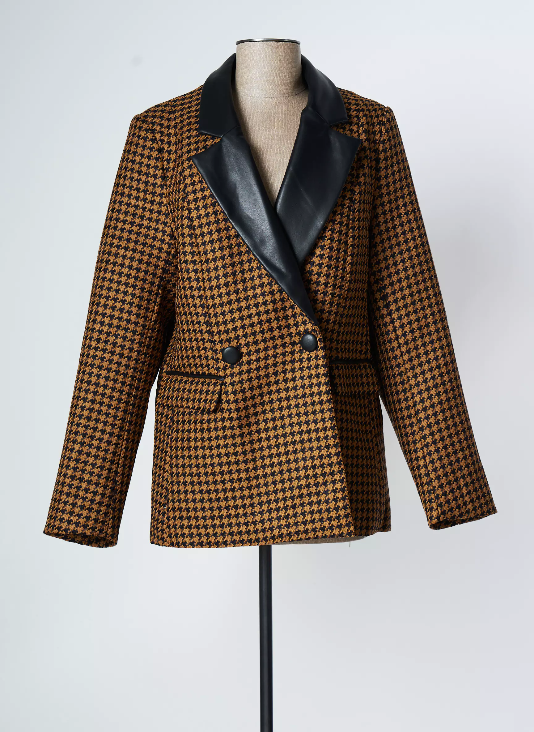 Lulumary Blazers Femme couleur marron