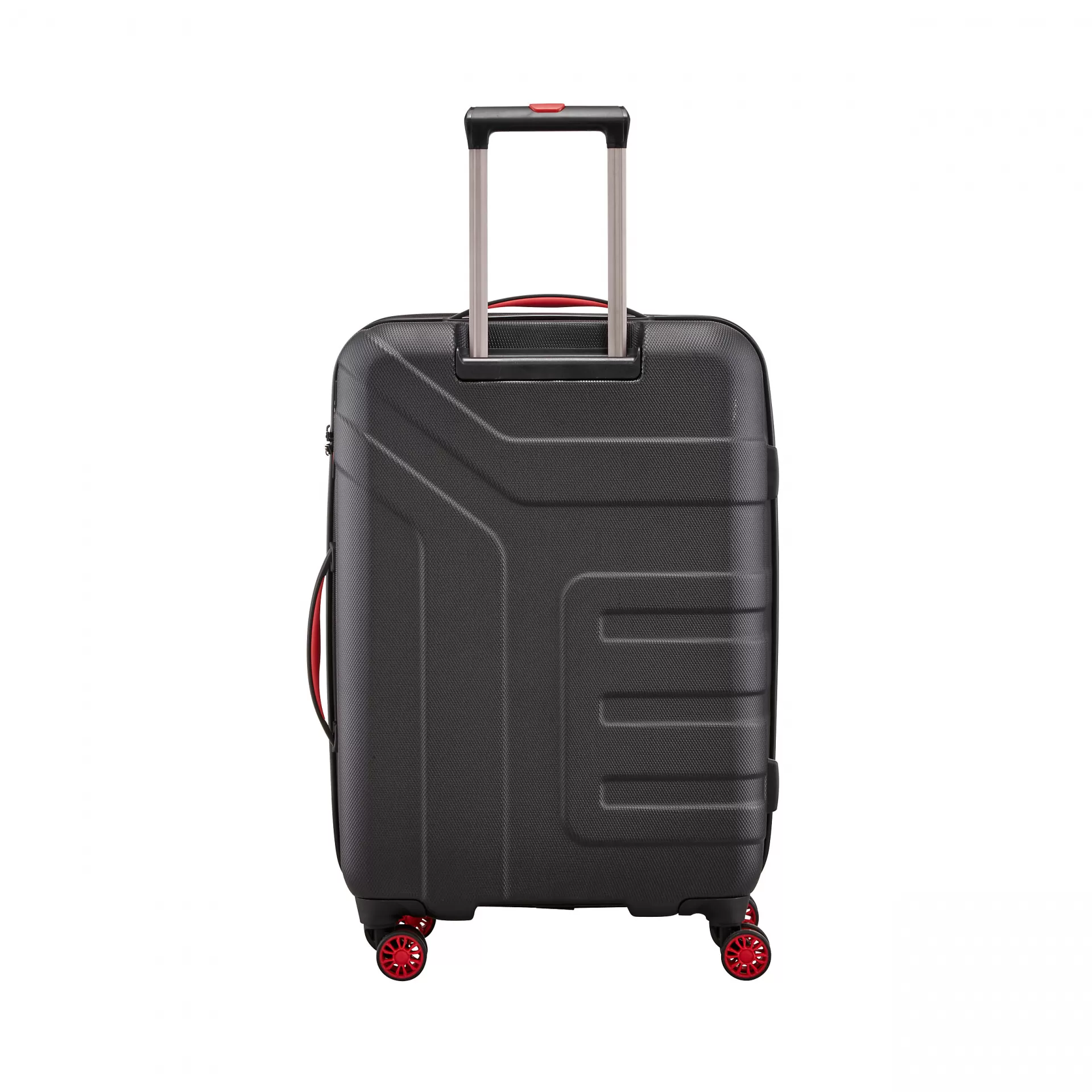 Travelite Trolley mit 4 Rollen 70cm M EXP Vector 79 Liter - Schwarz\/Rot