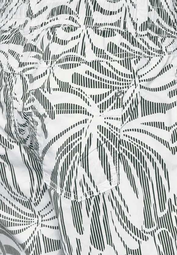 Street One Loose Fit Bermuda mit Print