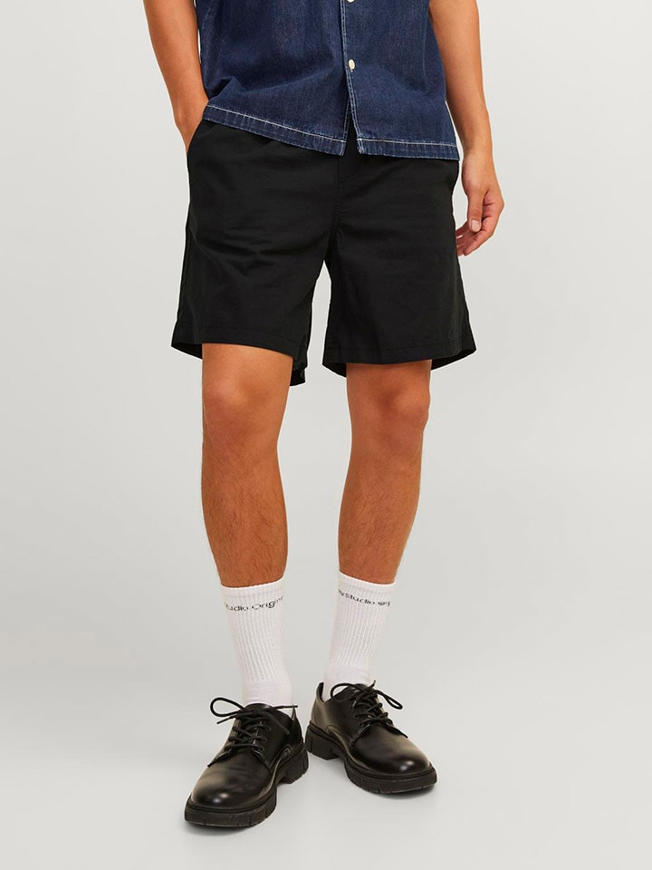 Jack & Jones Shorts in Schwarz günstig kaufen