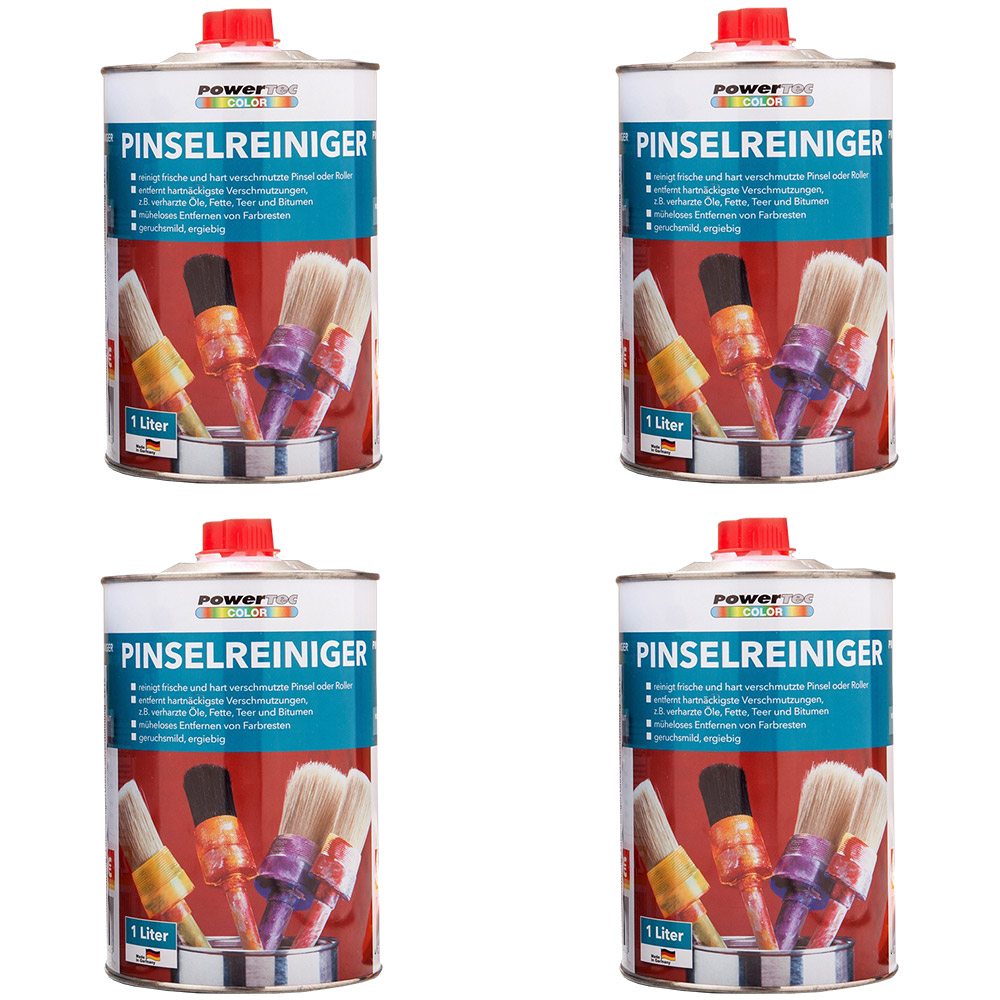 Powertec Color Pinselreiniger - 4er-Set