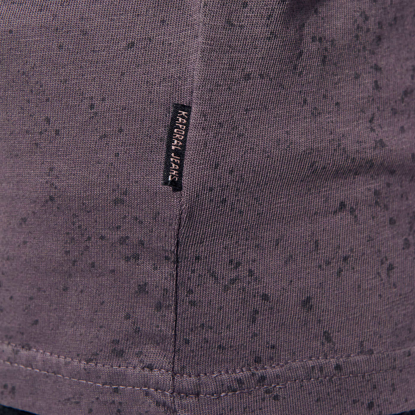 LARRY  T-shirt gris Homme en 100% coton