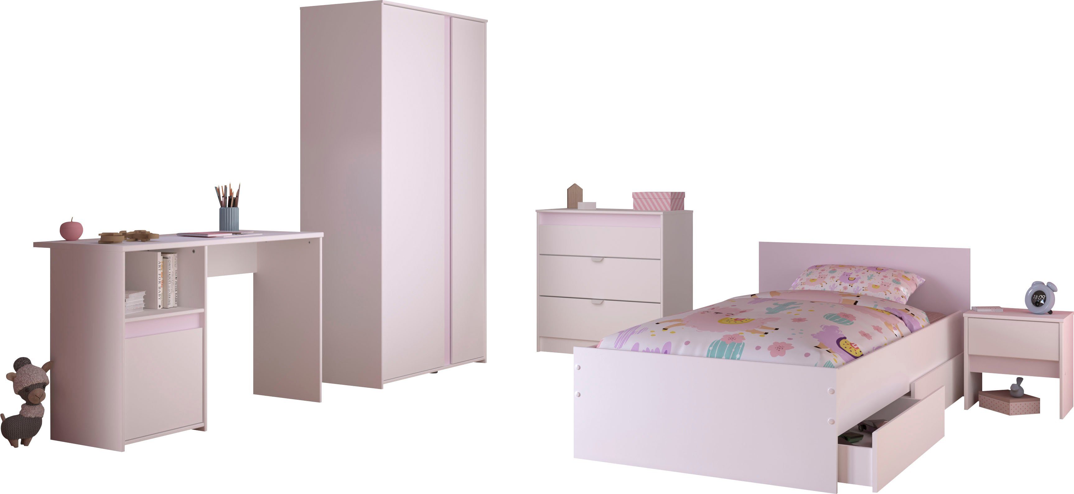Parisot Jugendzimmer-Set Pirouette, (Set, 6-St)