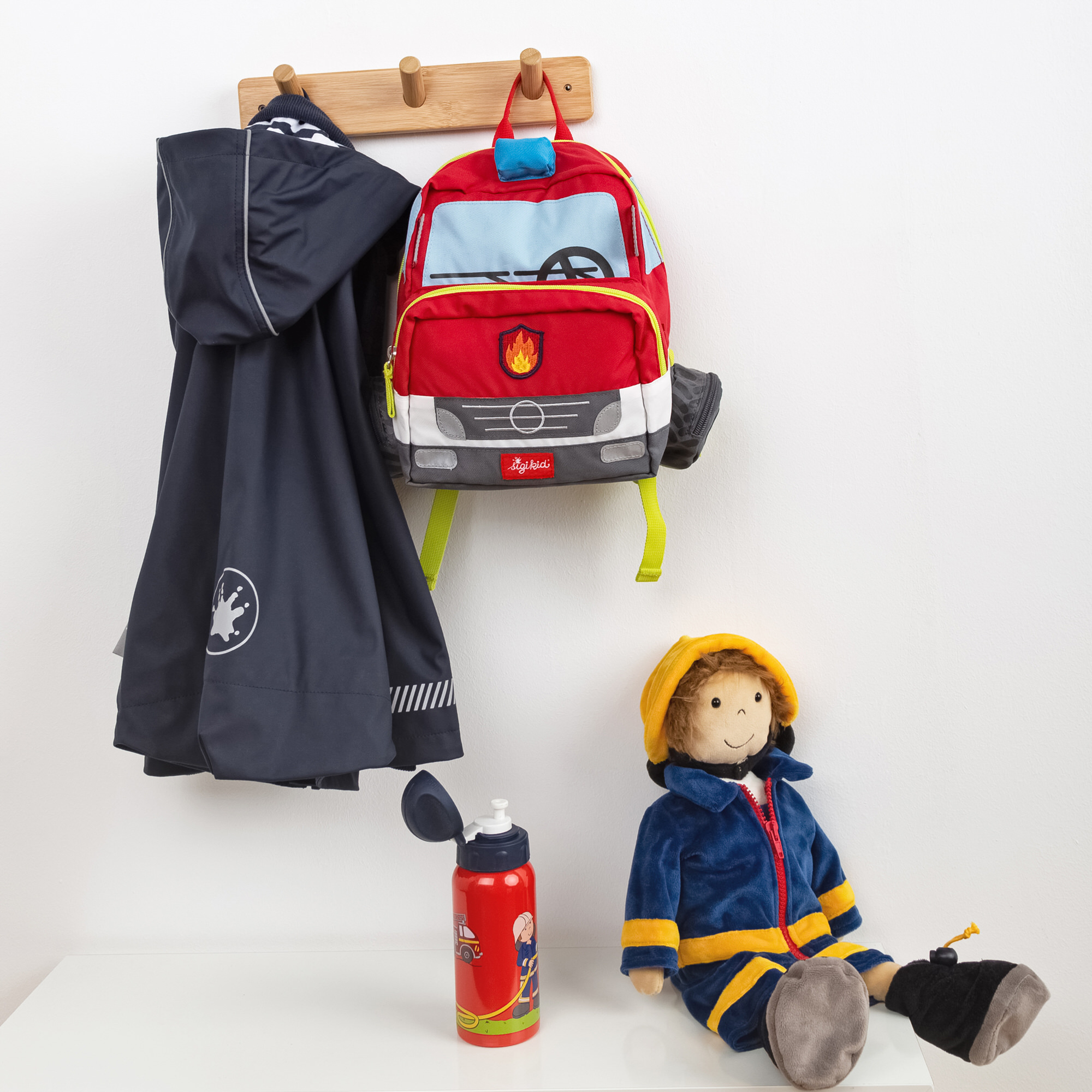Kinder Rucksack Feuerwehrauto