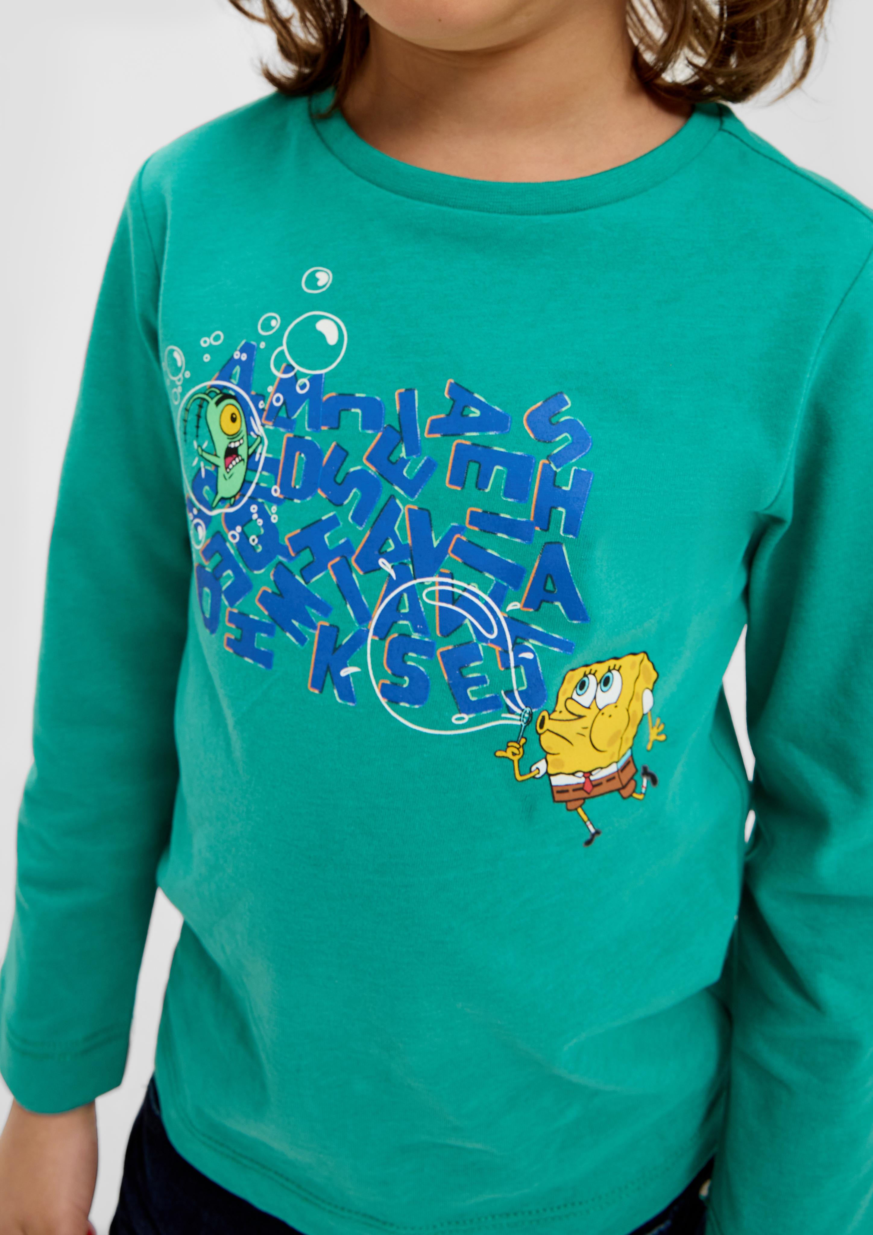 Longsleeve mit Spongebob Schwammkopf-Motiv  2134104-6619