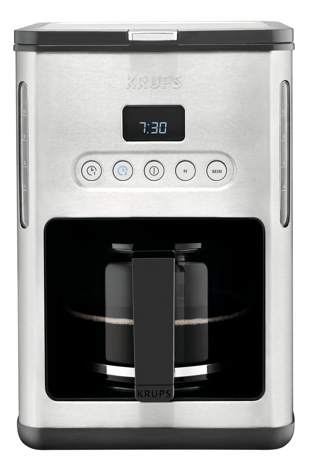 Krups Filterkaffeemaschine Control Line KM442D silber, 1.25l Kaffeekanne