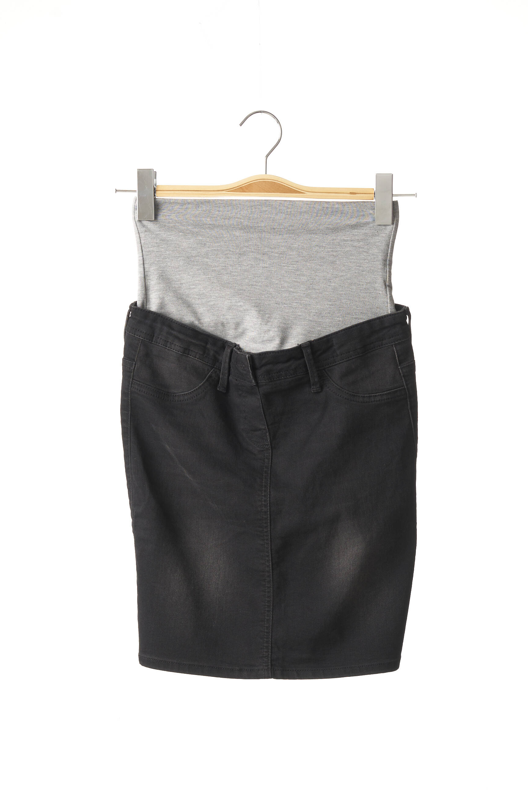 Queen Mum Sisters Jupes Maternite Femme couleur gris