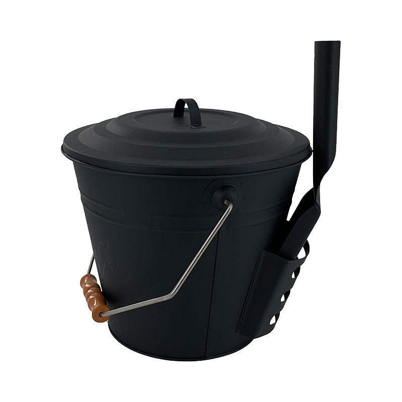 1-2-3 Fire Askebøtte 12 l m/lokk og spade