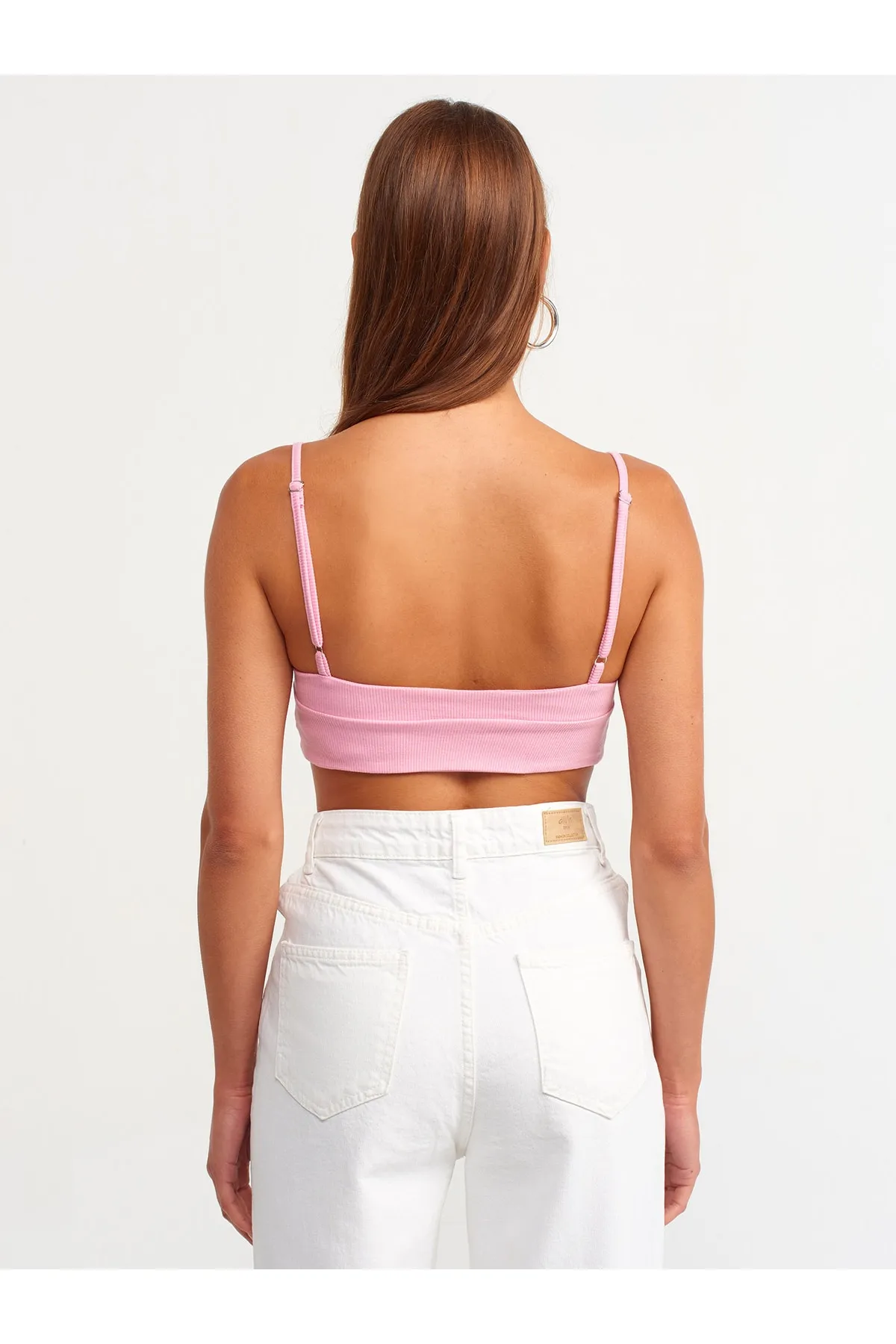 Dilvin  3744 Kordel-Trägertop Fuchsia