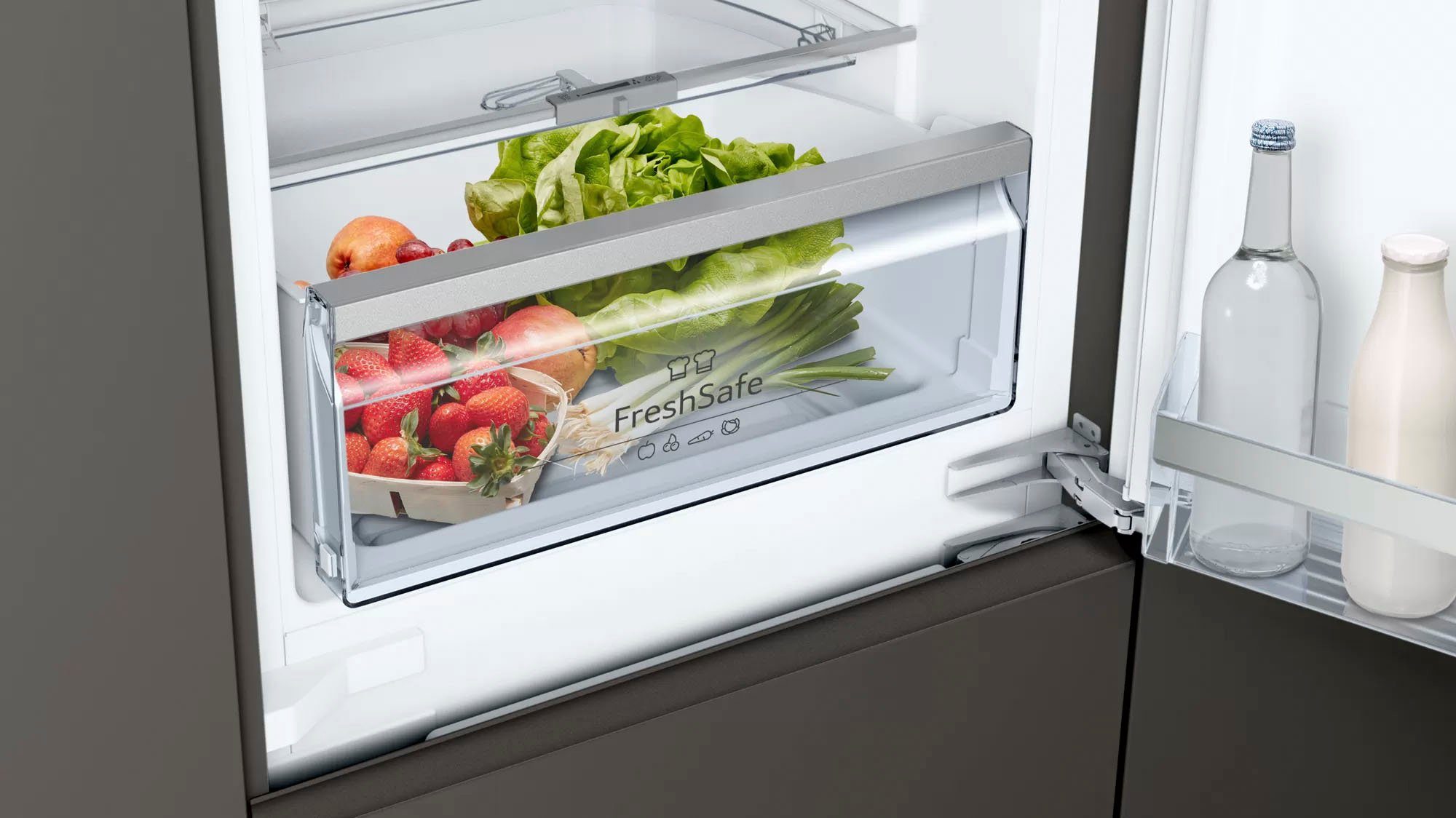 NEFF Einbaukühlgefrierkombination N 70 KI6863FE0, 177,2 cm hoch, 55,8 cm breit